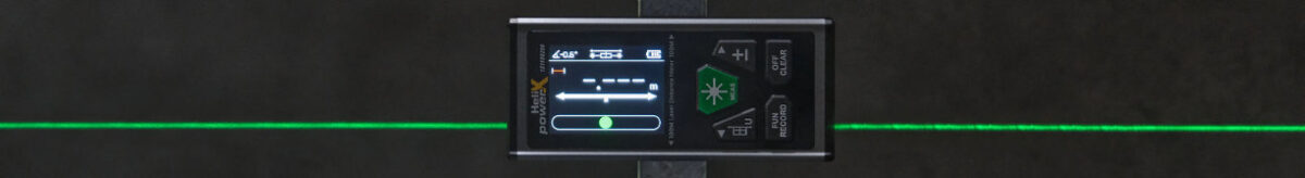 HELIXPOWER ΑΠΟΣΤΑΣΙΟΜΕΤΡΟ LASER ΔΙΠΛΗΣ ΔΕΣΜΗΣ DUAL SABER GREEN 100-200 MΕΤΡΩΝ - Image 2